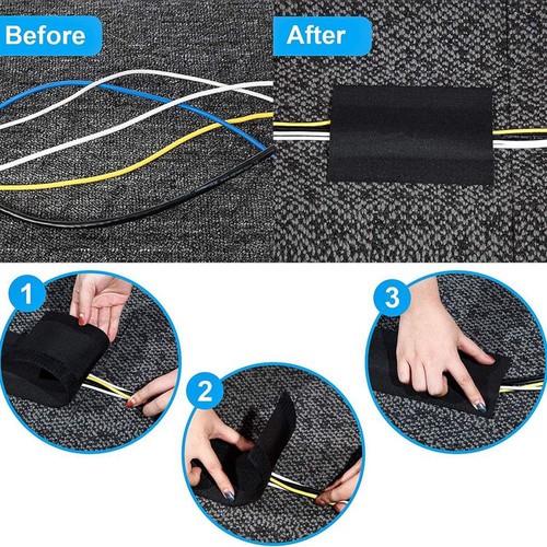 Carpet Cord Cover Cable Grip Floor Cover Cable Protector Management Only6274 - Afbeelding 4 van 6