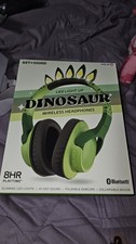 Led light up dinosaur wireless headphones Bluetooth 8 hr playtime