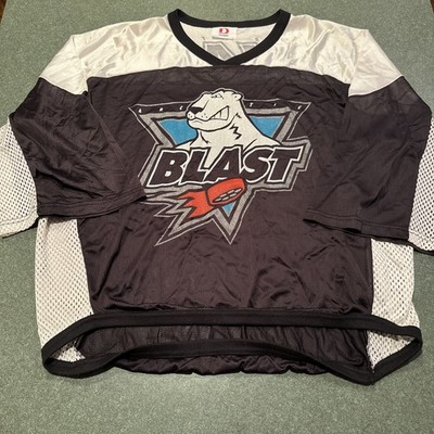 Vintage Super Rare Minnesota Artic Blast Indoor Hockey Jersey 90s XL
