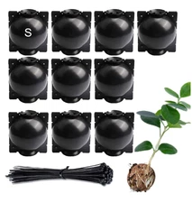 10 Small Tree Root Growing Box Air Layering Pods Grafting Propagation Kit