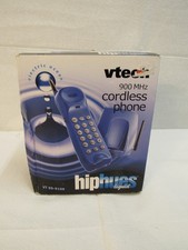VTech Hiphues Liquid 900 MHZ Cordless Phone Blue VT-95-9109 In Box