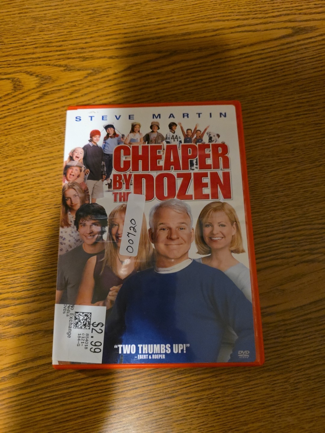 Cheaper by the Dozen (DVD, 2003)