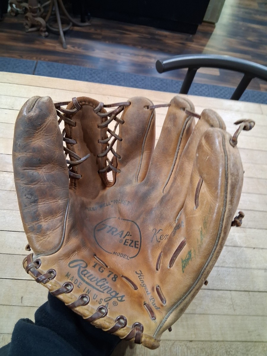 1960s Rawlings TG 78 Trap-Eze Ken Boyer Glove | eBay