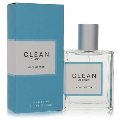 Clean Cool Cotton by Clean Eau De Parfum Spray 2 oz / e 60 ml - Bild 1 von 4