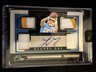 2024 Panini One Square One Autographs Ladd McConkey Quad Patch Color Auto /99