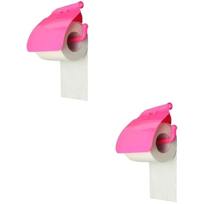 2 PCS Klopapierhalterung Toilettengewebehalter Toilettenpapierhalter - Bild 1 von 4