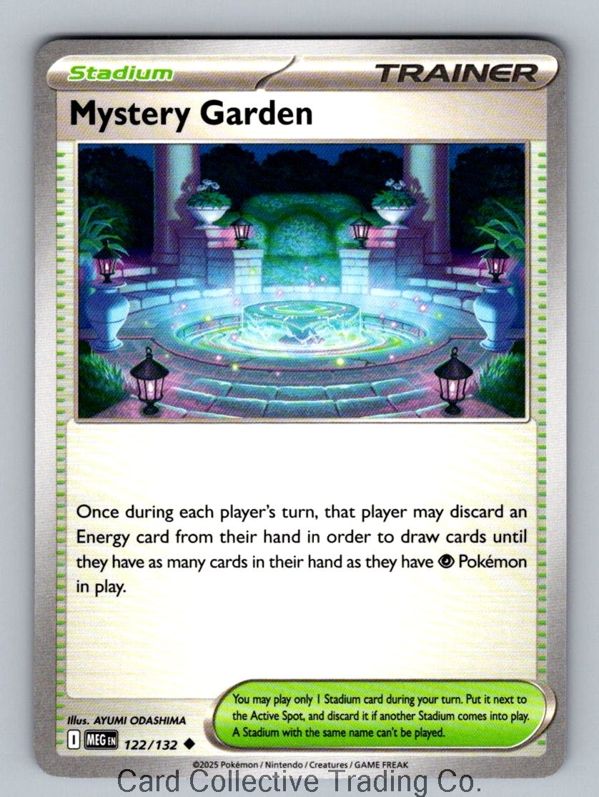 Mystery Garden Uncommon ME01: Mega Evolution 122/132 NMNormal