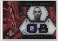 2008-09 SP Rookie Threads Signature 254/399 Jerryd Bayless #100 nd3