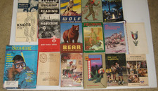 LARGE LOT OF BOY SCOUTS VINTAGE BOOKS