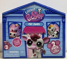 Littlest Pet Shop G7 Series 3 PET PAIRS Red Paw (PICNIC SPOT) NEW SEALED
