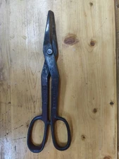 Vintage P&C Before Plomb/ Proto 12-3/4 in. Straight-Cut heavy Duty Tin Snips