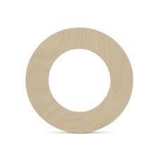 Wooden Letter O 12 inch, Unfinished Large Wood Letters for Crafts  Woodpeckers
