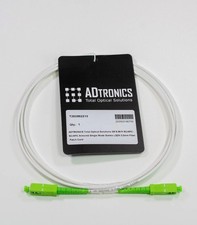 SC APC Armored Fiber Cable 2M Singlemode 9/125 Simplex LSZH Patch Cord