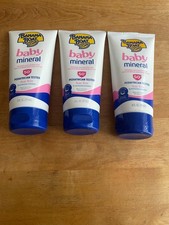 3 Banana Boat Baby Mineral Spf 50 Sunscreen Lotion 6oz