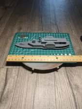 3d Printed 1/288 Scale Civil War Ironclad USS/CSS Planter Unpainted