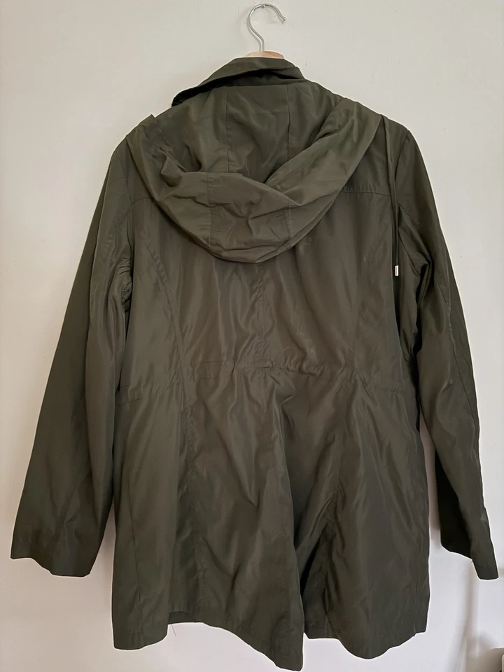 Michael Kors Hooded Anorak  Green Jacket Size Large - Image 3 of 4