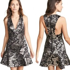 Alice and Olivia Malin Fit-and-Flare Dress 6
