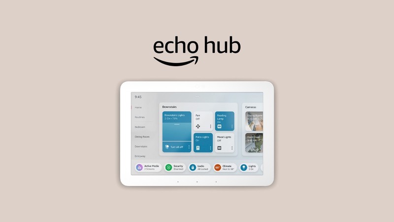 Amazon Echo Hub 8" Smart Home Control Panel Alexa White - Brand New Sealed