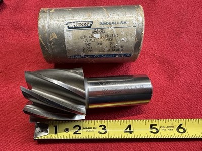 Weldon USA 2'' Dia 8 Flute End Mill 1-1/4'' Shank Bit/Cutter  UNUSED??