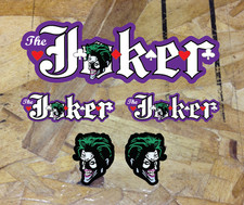 Joker Vehicle W Hood Graphic Aftermarket Compatible Truck Decal Sticker Set Of 5