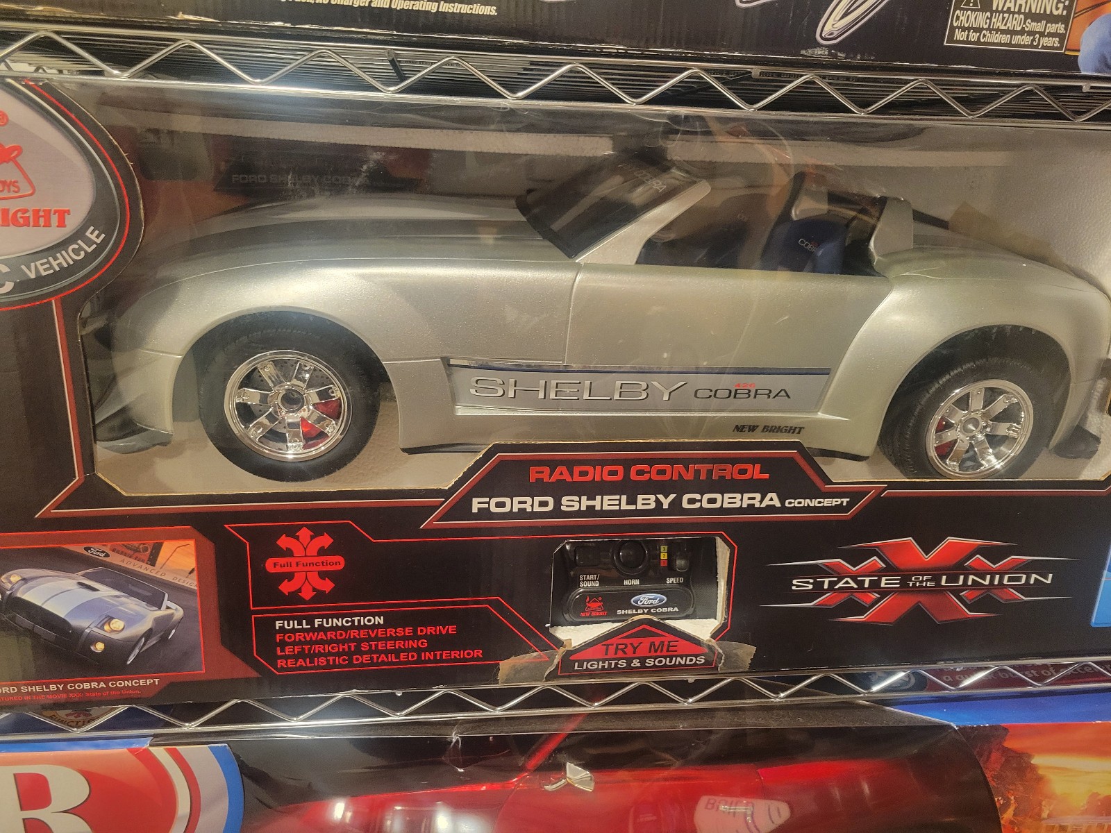 New Bright-Shelby Cobra XXX State of the Union RC Car