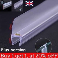 2M F/H/U Screen Enclosure Seal Strip for 6/8/10mm Glass Shape Bath Door Shower
