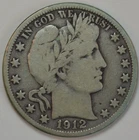 1912-D 50c Barber Half Dollar