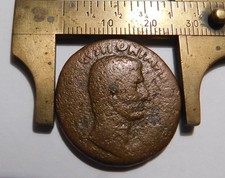 Authentic ancient coin of the Roman Emperor Augustus 27 B.C.-14 A.D.