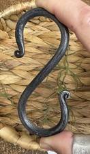 Metal Branch S Hook for hanging plants, bird feeders, chimes on trees/railings