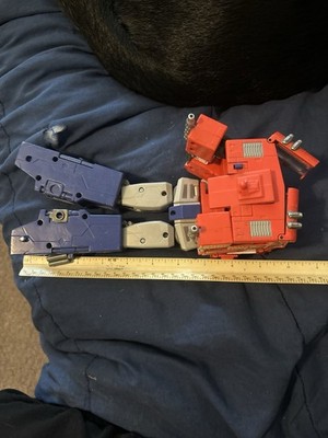 Transformers Optimus Prime Hasbro Toy Loose Cartoon Robot 11 Inches Long Autobot