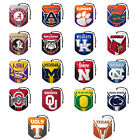 New 2pk Ncaa Team Logo Double-Sided Car Paper Hanging Fresh Scent Air Freshener