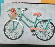 Multi-use Card! Amazing 3D Relaxing Bicycle! Birthday Friendship Encouragement