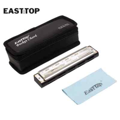 Mini Chord Harmonica Senior Professional Pocket Chord Harp 10Hole Mouth Organ