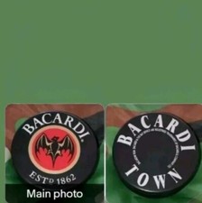 PUCK BARARDI TOWN 🍸 RUM THE BAT 🦇 Mascot COMPANY EST. 1862 VEGUM MFG. - 🇸🇰