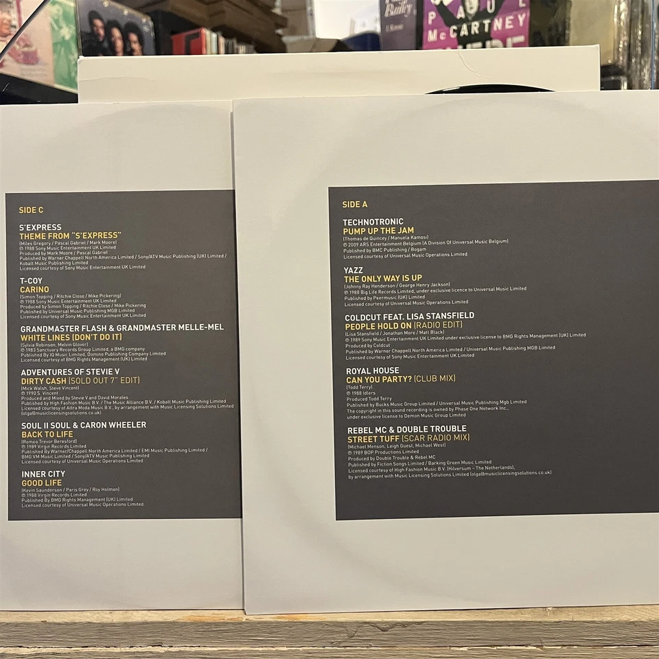 [EDM/DANCE]~NM 2 DOUBLE LP~VARIOUS ARTISTS~80s Dance Classics~[2022~DEMON]~EUROP - Image 3 of 4