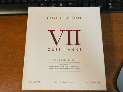 Clive Christian -Rock Rose sealed travel set, 22.5ml total (3 x 7.5ml atomizers)