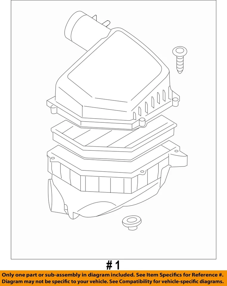 Conjunto de filtro de aire usado se adapta a: Volvo XC60 S60 T6 2014 6 cilindros grado A Foto 4 de 4