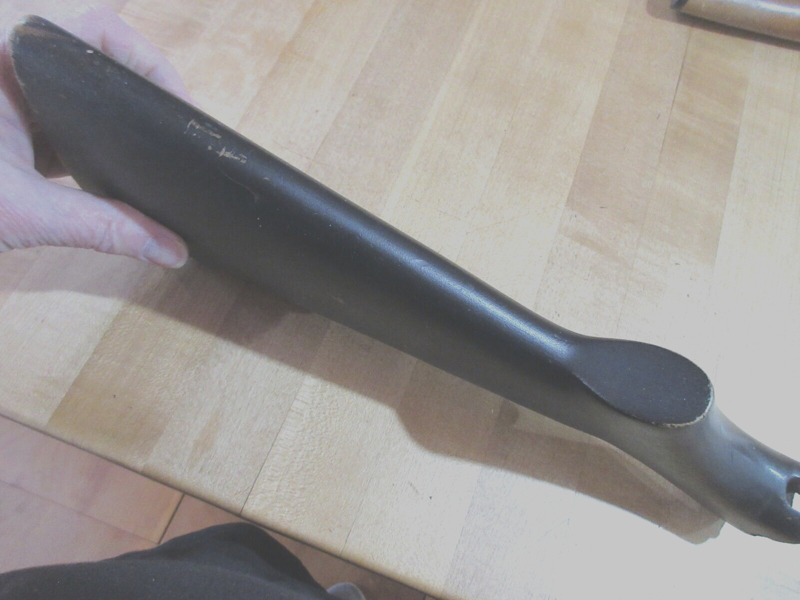 Unbranded Wood Shotgun Stock Painted Black  (w17) # 1