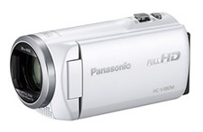 Panasonic HD Camcorder HC-V480M-W 32GB 90X 2.2M P zoom White Japanese menu