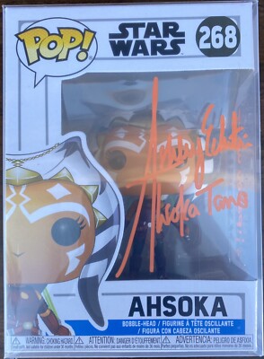 Funko POP アソーカ・タノ アシュリー・エクスタイン サイン入り