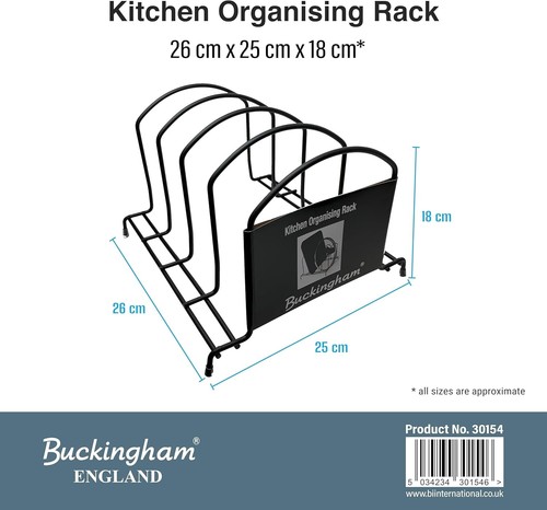 Buckingham Kitchen Organizing Rack for Baking Trays & Boards - Picture 2 of 3