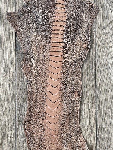GENUINE OSTRICH LEG SKIN LEATHER HIDE EXOTIC LEATHER - Picture 3 of 5