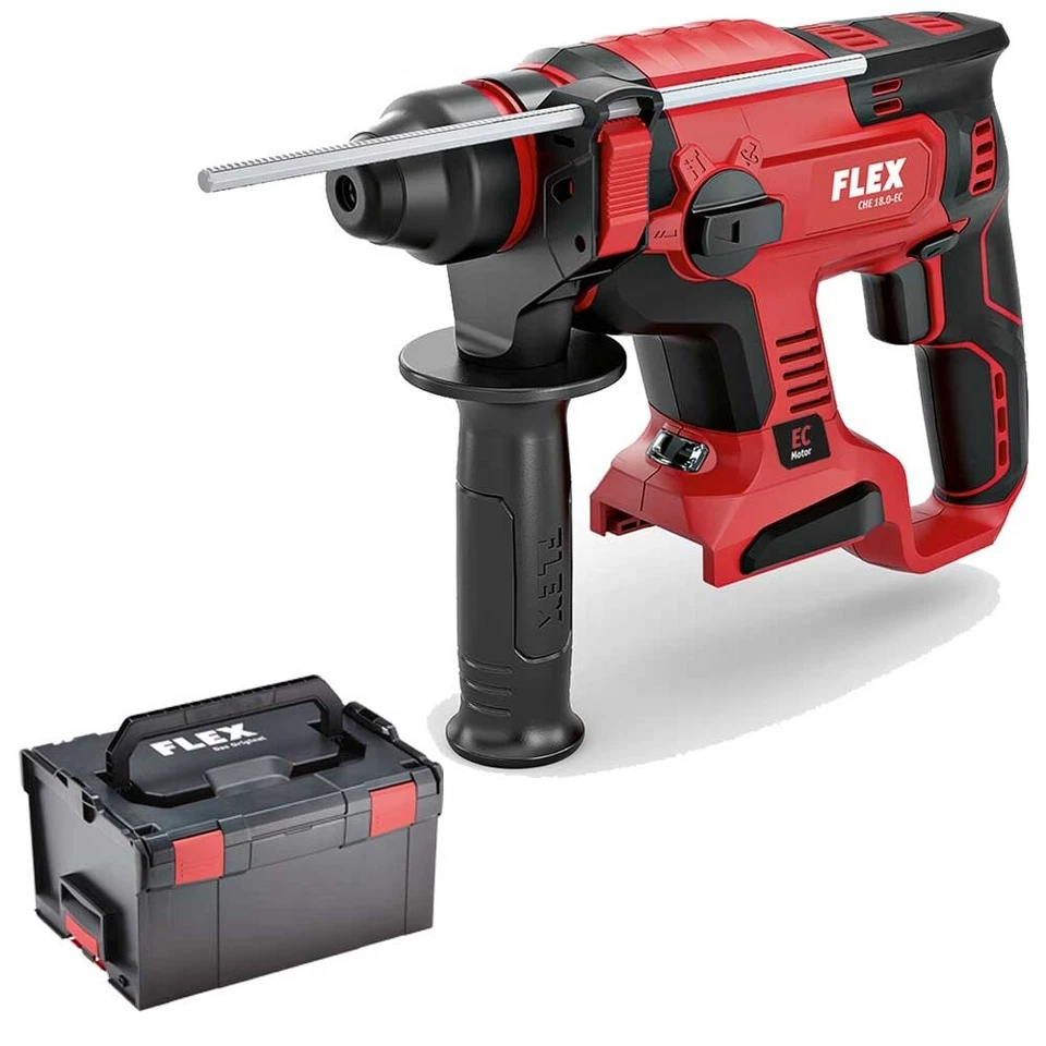 FLEX 18Volt SDS PLUS Akku Kombi Bohrhammer CHE 18-EC L-BOXX 430.005 - Bild 1 von 4