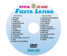 VIVA FIESTA LATINA SERIES KARAOKE DVD VOL.08 MARIACHI Free Shipping USA
