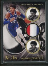 2020-21 MATISSE THYBULLE  15/25 jersey panini noir newsreels jerseys
