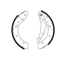 Textar 91053400 Bremsbackensatz Hinten für Toyota Avensis Avensis Station Wagon