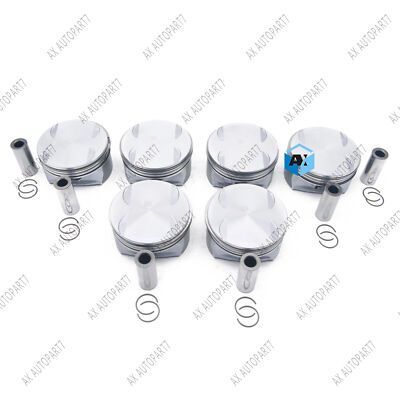 #ad 6x Piston amp; Ring 92.90.5mm Φ22mm For Mercedes Benz C350 E350 GLK350 3.5 M272 $399.50
