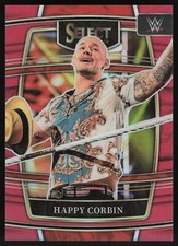Happy Corbin 2022 Panini Select WWE # 51 Concourse Red Prizm 223/249 Smack Down