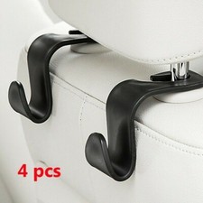 4Pcs Appendiabiti Borsa Inserti Gancio Supporto Retro Poggiatesta Accessori Auto