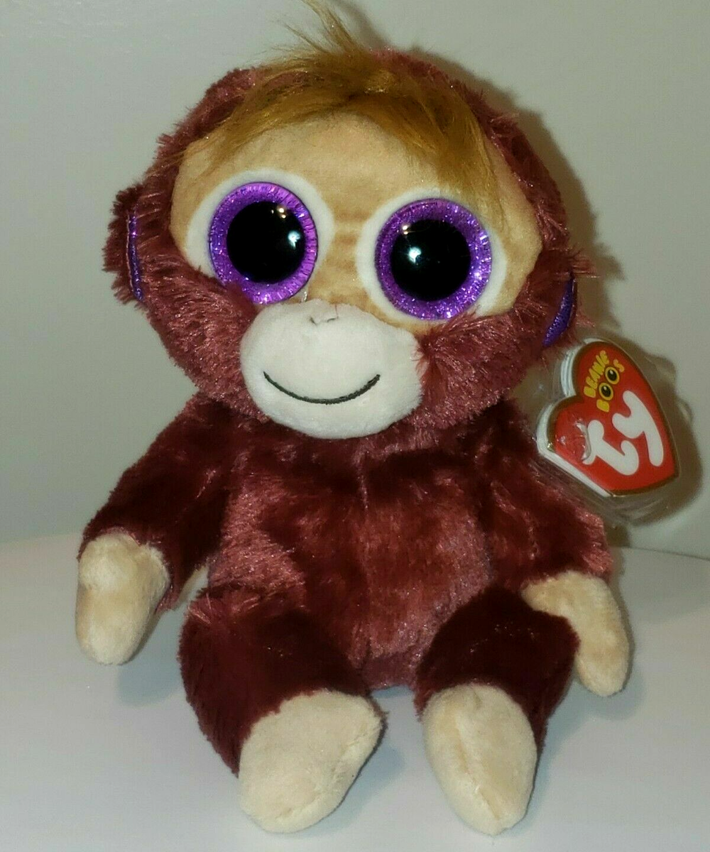 Ty Beanie Boos BORIS Monkey European Excl. 6